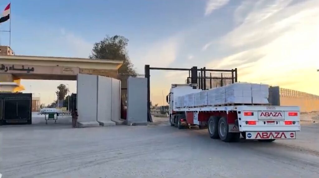 Taliban Says 530 Tons of Humanitarian Aid Sent to Gaza