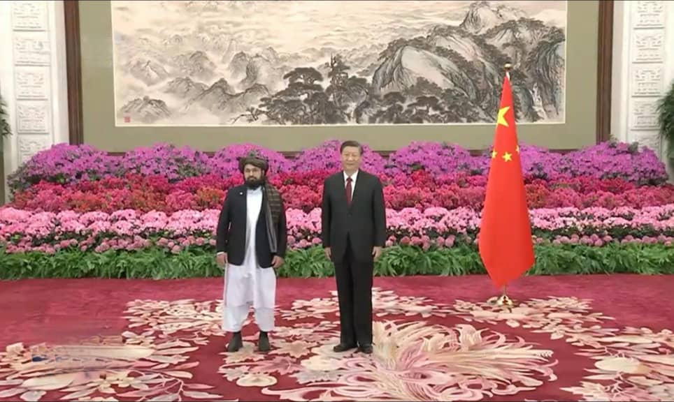 پذیرش اعتمادنامهی سفیر طالبان از سوی رئیسجمهوری چین