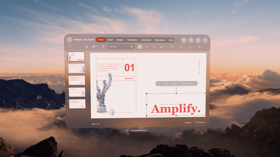 هوش مصنوعی در برنامههای Microsoft Office 365