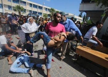 حمله‌ی اسرائیل به یک مکتب سی کشته برجای گذاشت