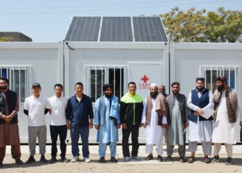چین ۱۵۶ کانکس به افغانستان کمک کرد