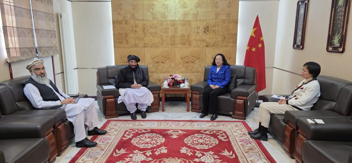 طالبان: سفیر چین ثبات افغانستان را برای منطقه ضروری دانست