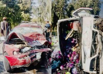 در رویدادهای ترافیکی در لغمان و سمنگان 16 تن کشته و زخمی شدند