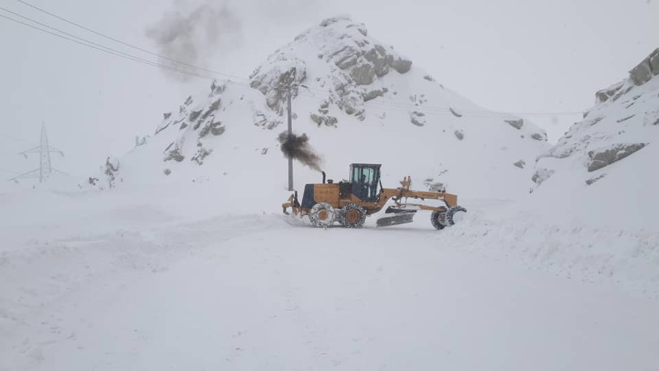 شاهراه سالنگ به روی رفتوآمد بسته شد