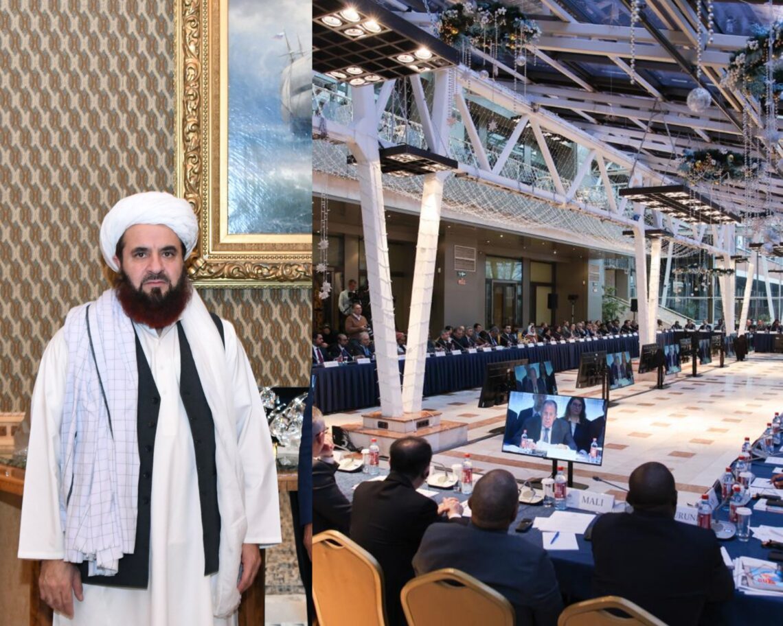 سفیر طالبان در روسیه در نشستی درباره‌ی جنگ اوکراین شرکت کرد