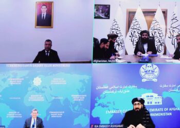 گفت‌وگوی وزیران خارجه‌ی طالبان و ترکمنستان؛ متقی می‌گوید روابط با عشق‌آباد رو به گسترش است