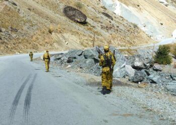 تاجیکستان می‌گوید سه قاچاقچی اهل افغانستان را در مرز از بین برده است