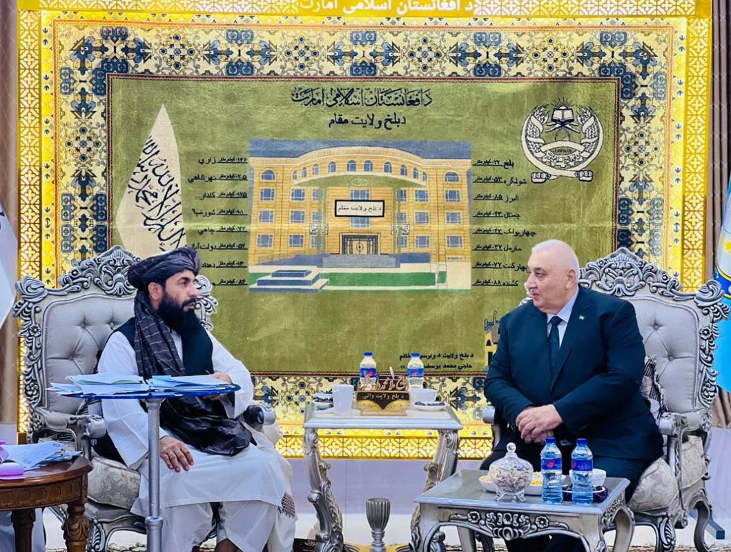 سرقنسول ترکمنستان در افغانستان با مقام طالبان دیدار کرد