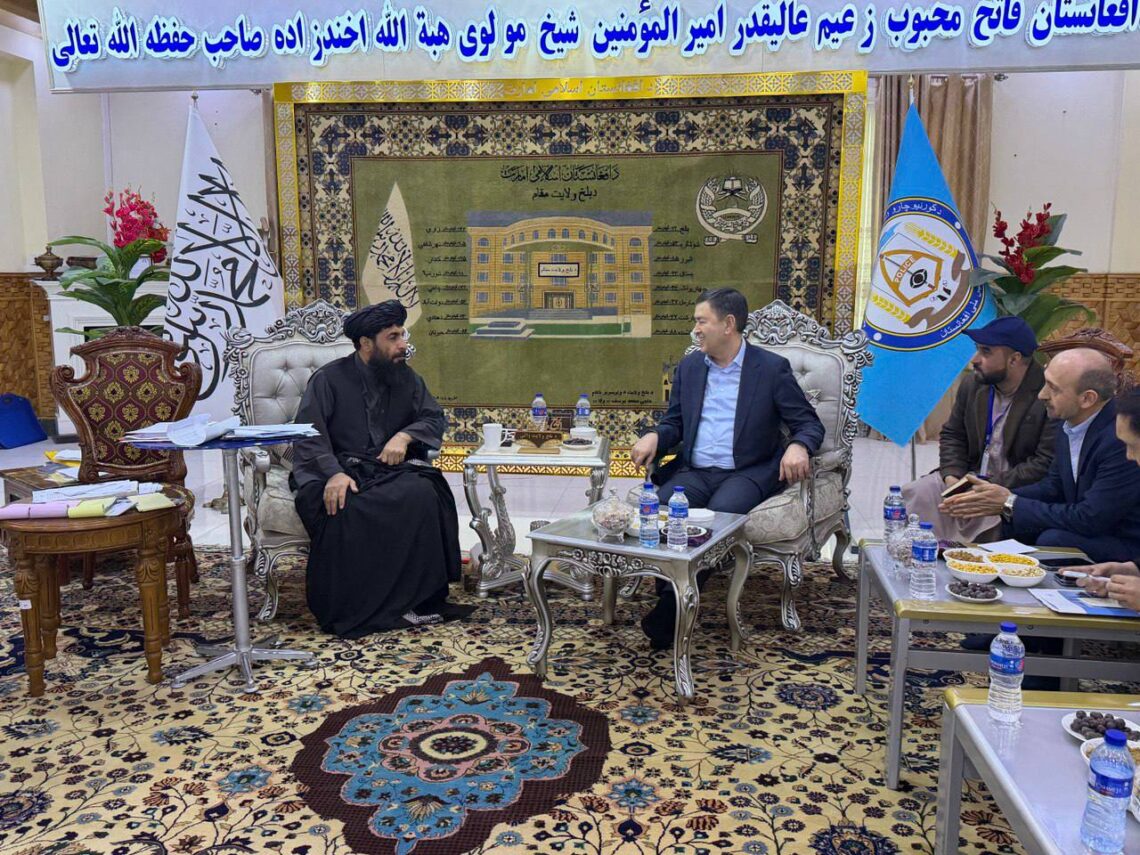 یوسف وفا با والی سیردریای ازبیکستان دیدار کرد