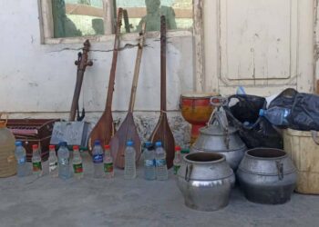 طالبان ۲۱ تن را به اتهام نواختن موسیقی و مصرف مشروبات الکولی بازداشت کرد