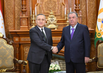 رییس‌جمهوری تاجیکستان با دبیرکل پیمان امنیت جمعی درباره‌ی افغانستان بحث کردند