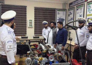 ازبیکستان به پولیس ترافیک طالبان آموزش می‌دهد