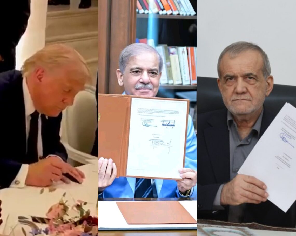 نخست‌وزیر پاکستان نیز در پای توافق ایران و امریکا امضا کرد