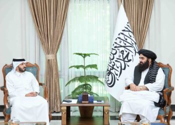 متقی در دیدار با سفیر قطر روابط این کشور با طالبان را رو به رشد توصیف کرد