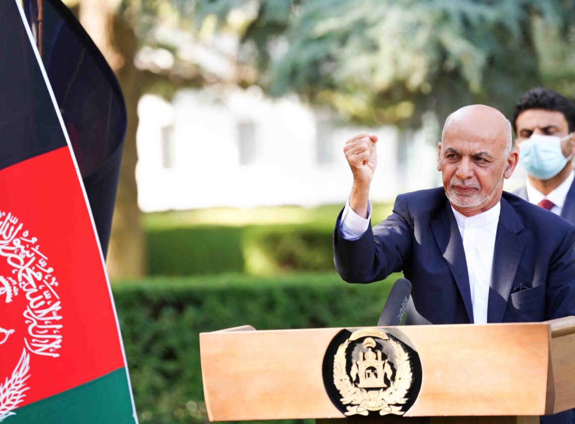 اشرف غنی به طالبان: امنیتی که با افتخار از آن یاد می‌کنید، کجاست؟