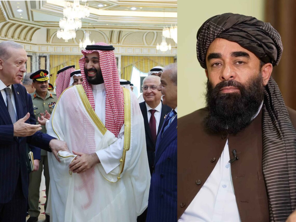 مجاهد در مورد پیمان مکه: درگیری ما با پاکستان مسئله‌ی دوجانبه است