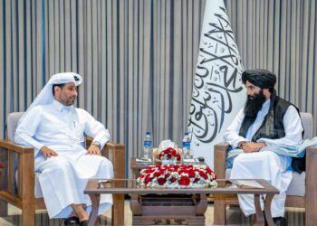 معاون شورای امنیت ملی قطر با وزیر داخله‌ی طالبان نیز دیدار کرد